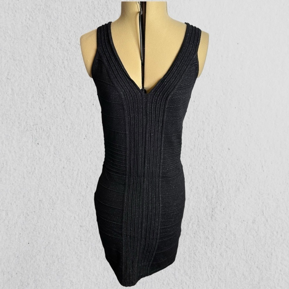 Vintage Dynamite Black & silver Bodycon Dress women’s size L